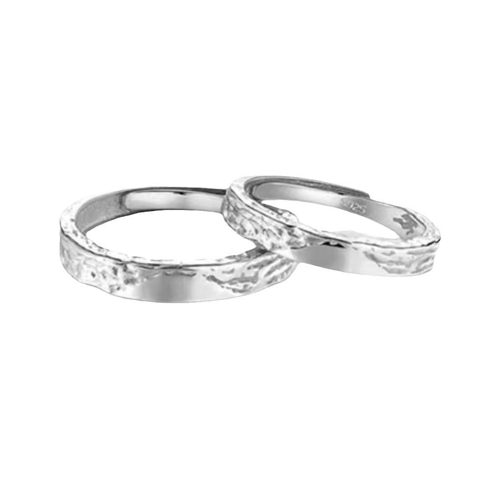 Women's & Men's Glacier Couple One Pair Chinese Valentine's Day Gift For Girlfriend Rings