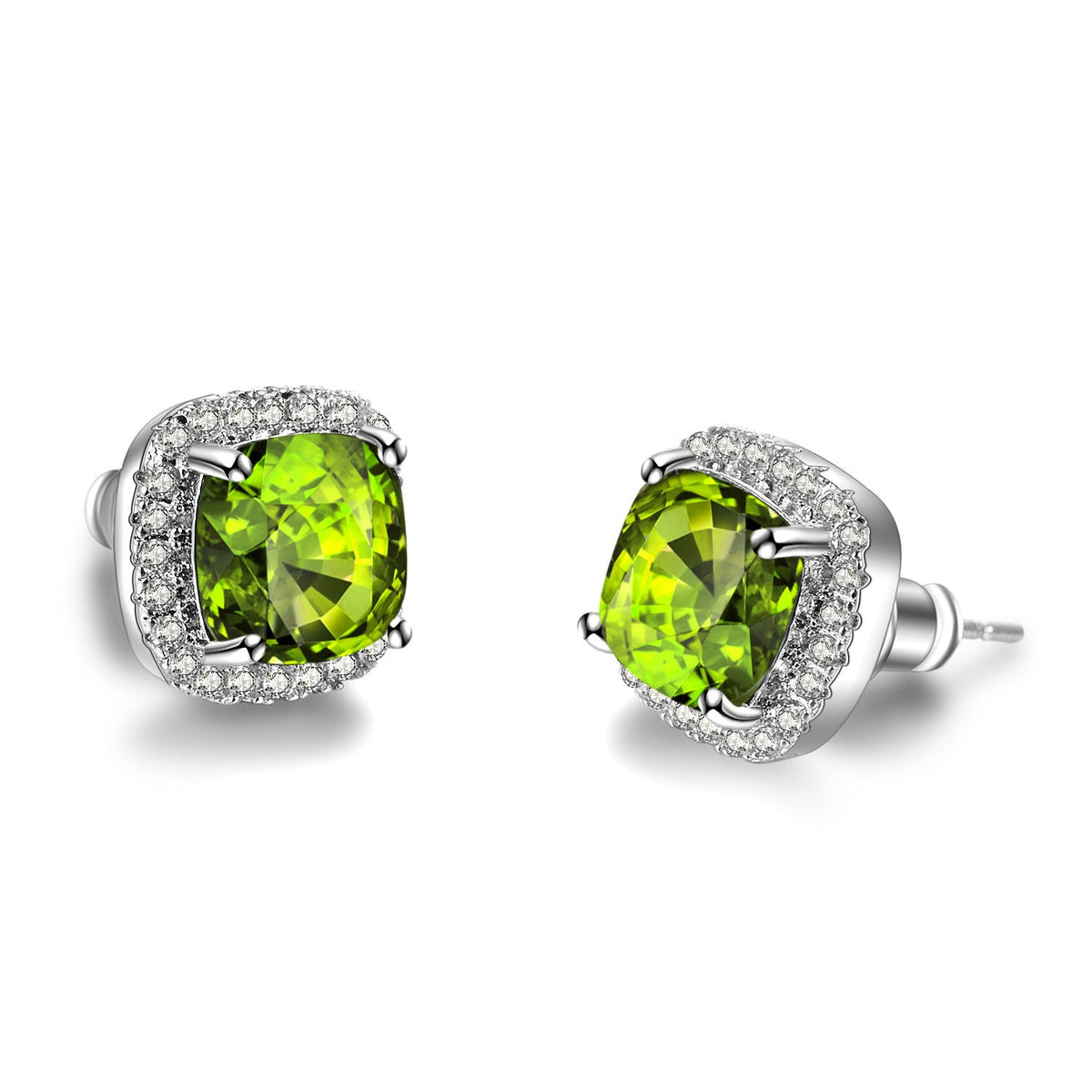 Korean Style Fashion Ear Clips Diamond Full Rhinestone Zircon Earrings