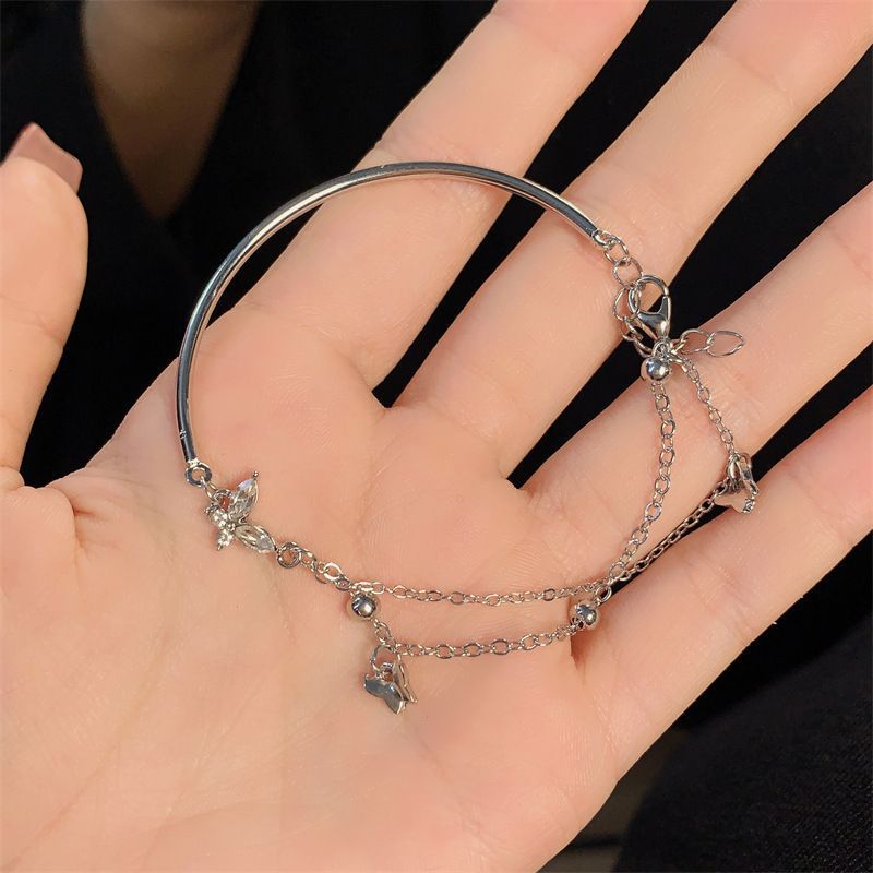 Fairy Butterfly Tassel Female Summer Niche Design Bracelet