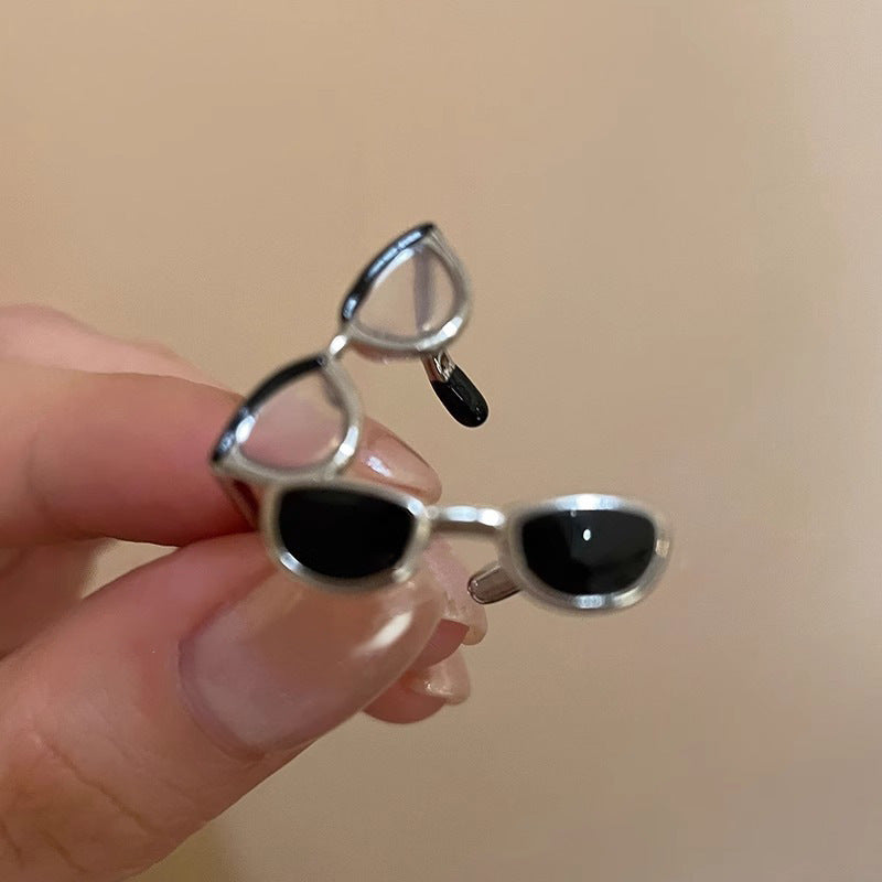 Women's & Men's Fun Glasses Simple Design Personality Trendy Sunglasses