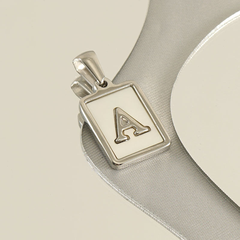 Women's Stainless Steel English Letter Fashion Personality Commute Pendants