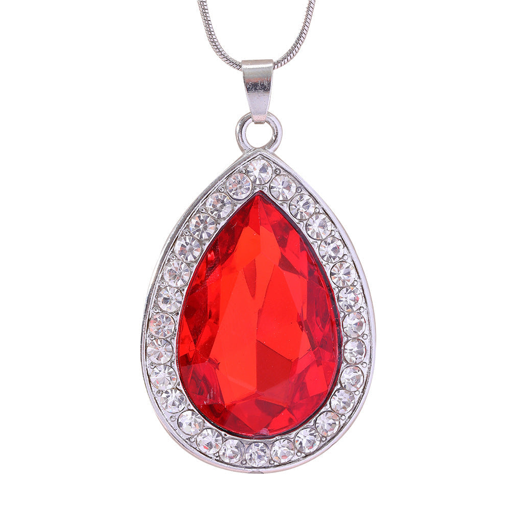 New Sophia Power Stone Princess Charm Necklaces