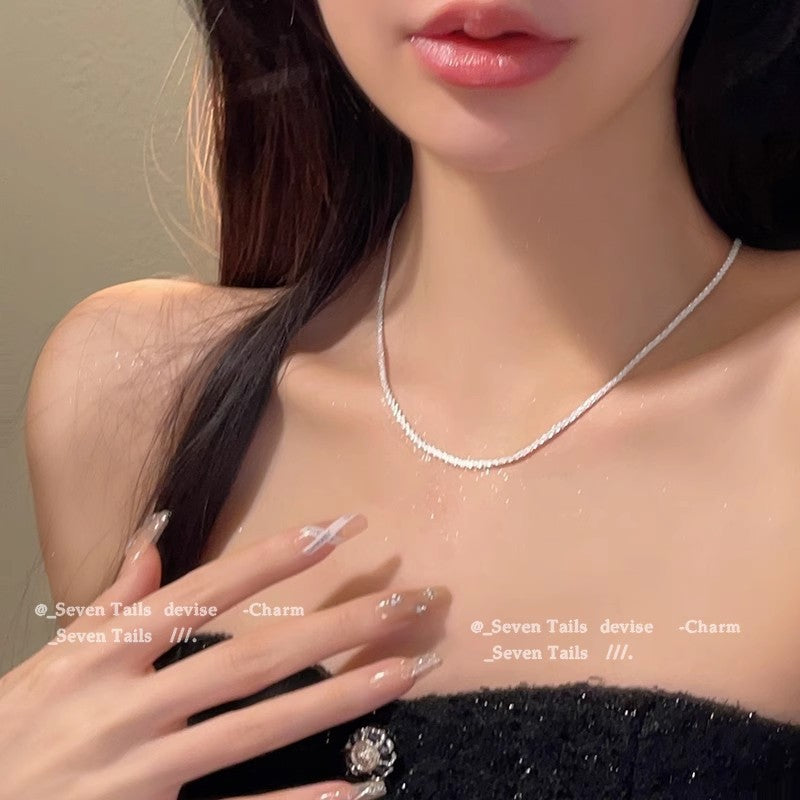 Starry Female Clavicle Chain Light Luxury Minority Necklaces