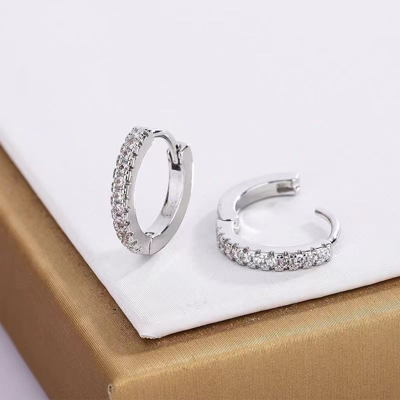 Women's High-grade Night Market Style Graceful Ear Clips Rings