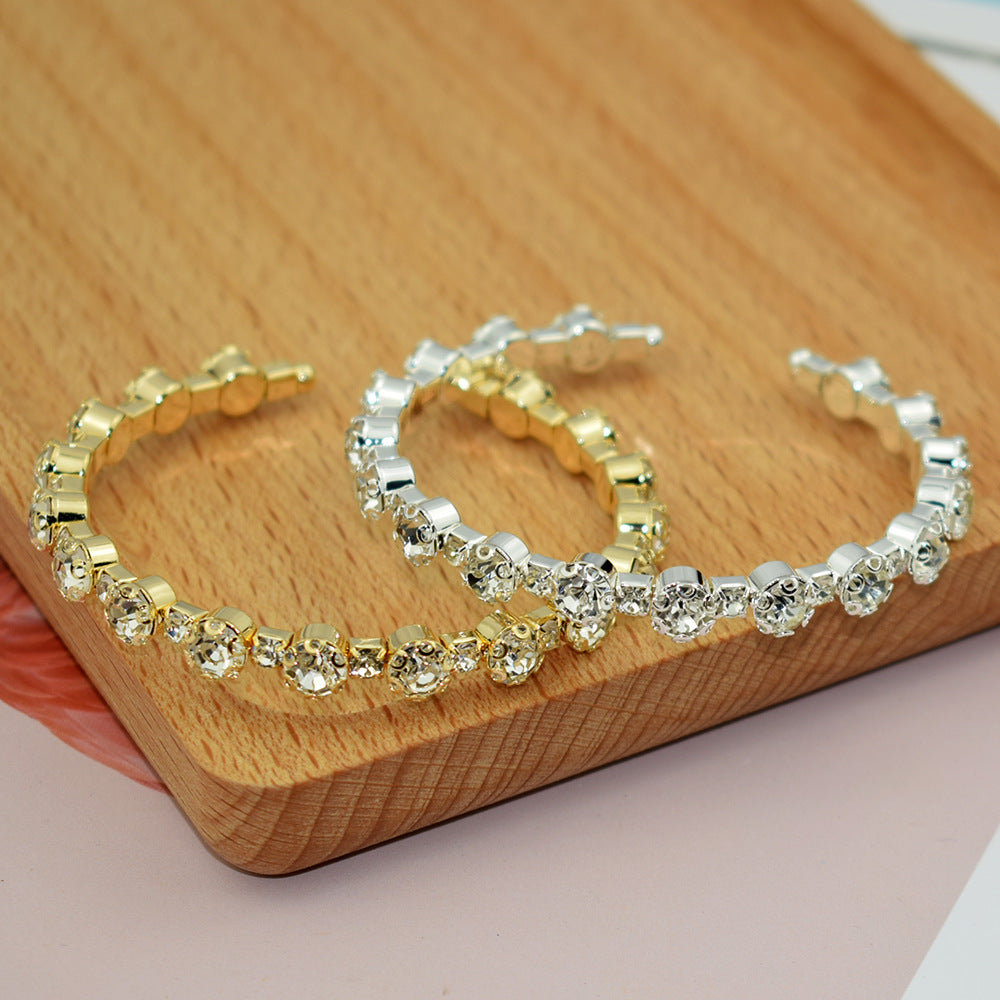 Pretty Exaggerated Personalized Temperament Female Row Bracelets
