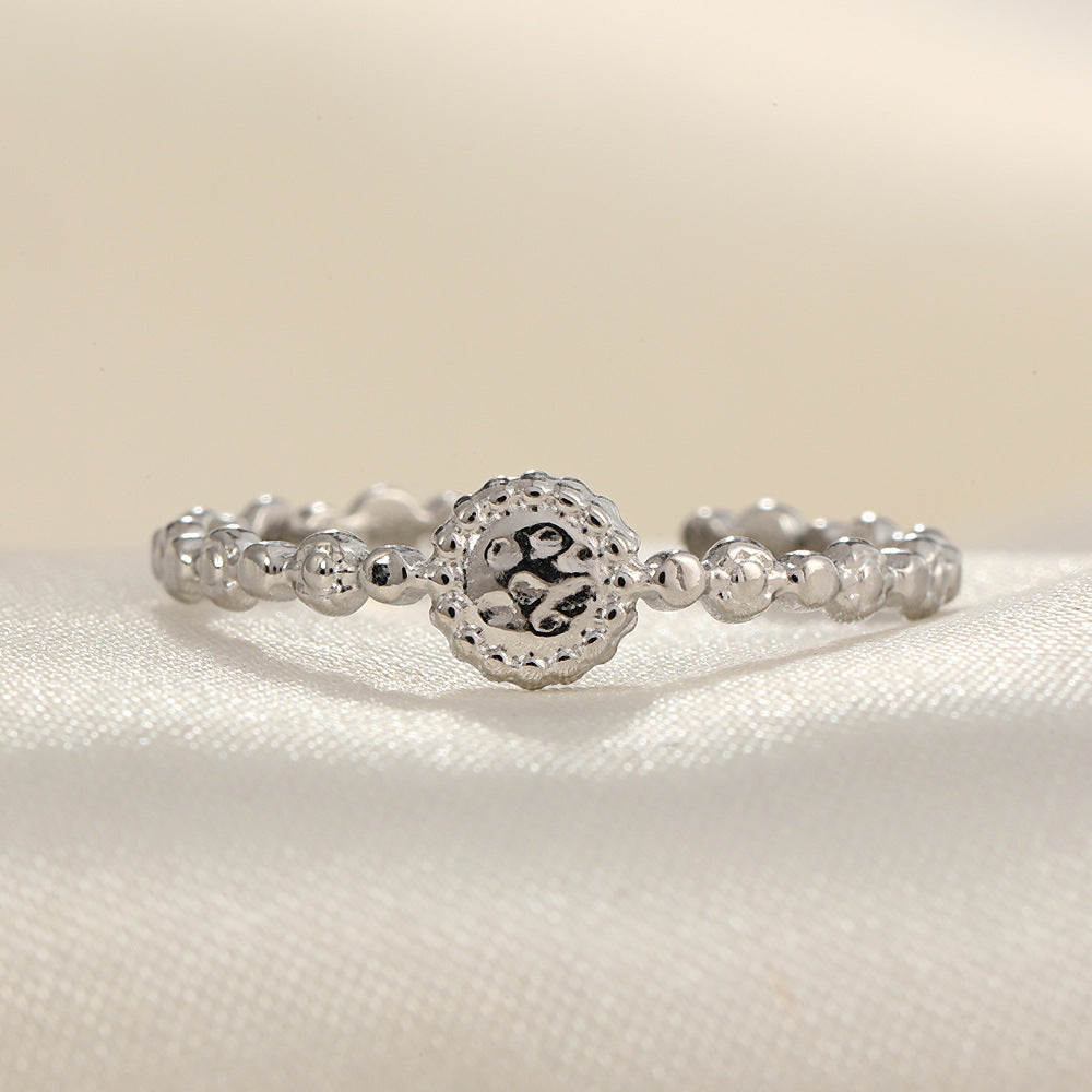 Women's Steel Good-looking Open Fashion Trendy Light Rings