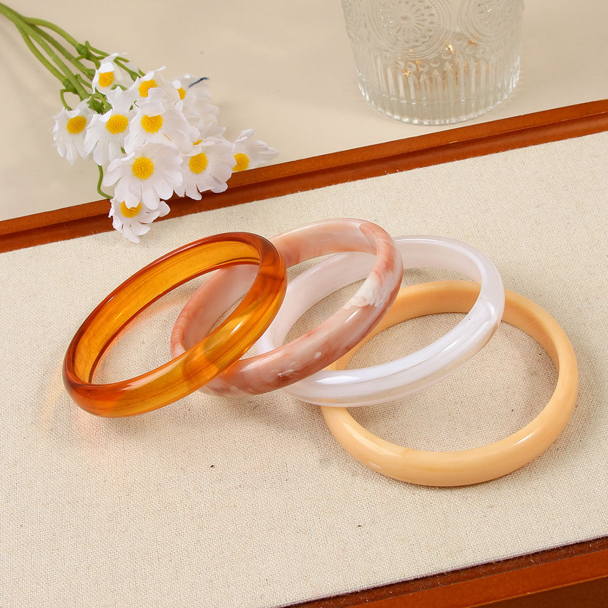 Fashion Acrylic Female Personality Minimalist Elegant Niche Bracelets