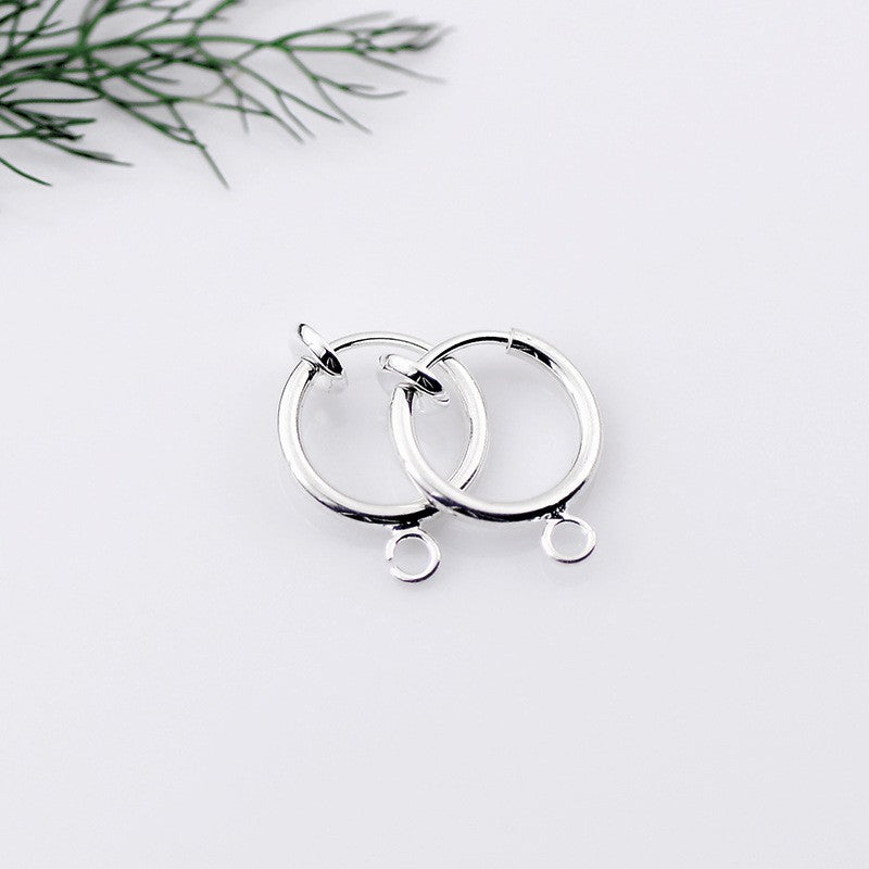 With Can Be Hung Eardrops Spring Ear Clip