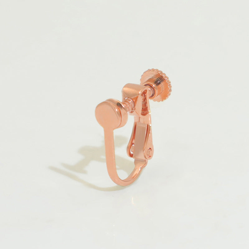 Screw Without Piercing Adjustable Spiral Hair Pin Ear Clip