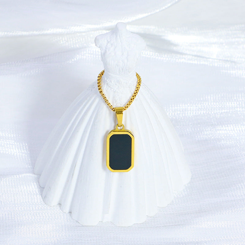 Double-sided Female Light Luxury Minority High Necklace