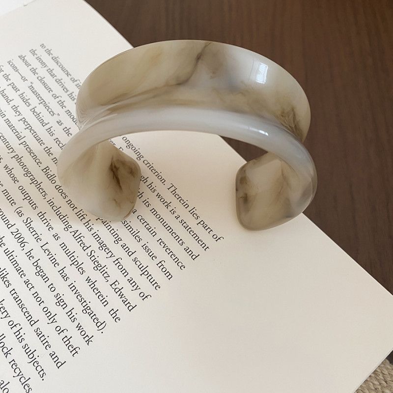 Acrylic Glossy Blooming Korean Style Simple Light Luxury Bracelet