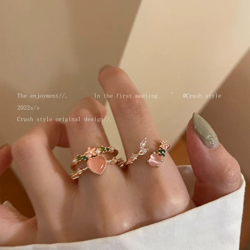Special Interest Light Luxury High Sense Index Finger Unique Retro Rings