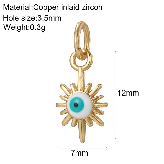 Bohemian Charm Cute Seahorse Gold Color Pendants
