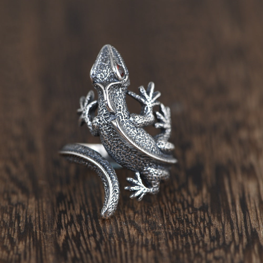 Men's Vintage Lizard Trendy Quality Fashion Simple Ring