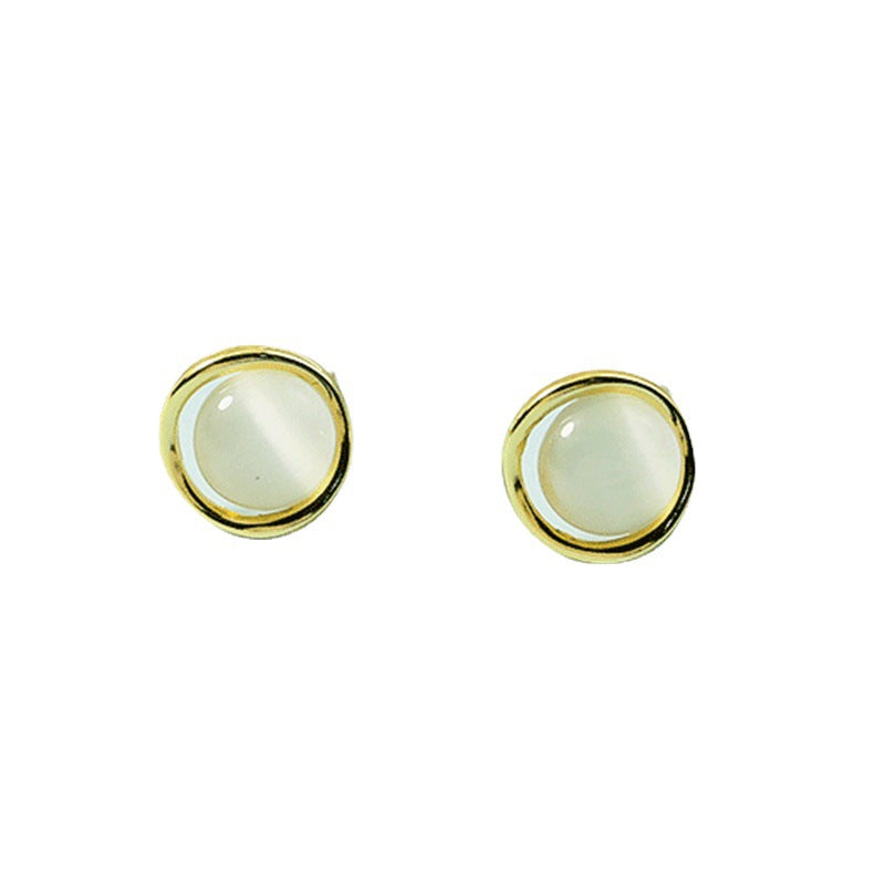 Korean Style Sense Of Design Niche Stud Earrings