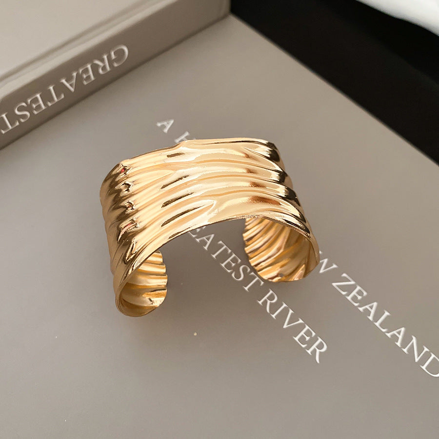 Acrylic Glossy Blooming Korean Style Simple Light Luxury Bracelet