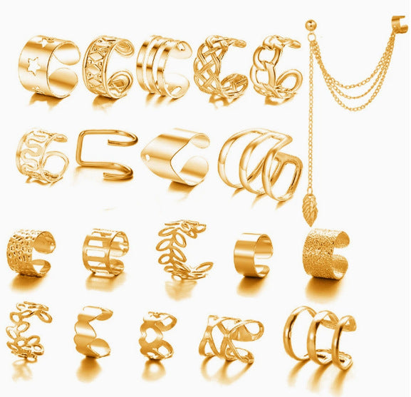 Unique Cool Creative Simple Metal Alloy Ear Clip