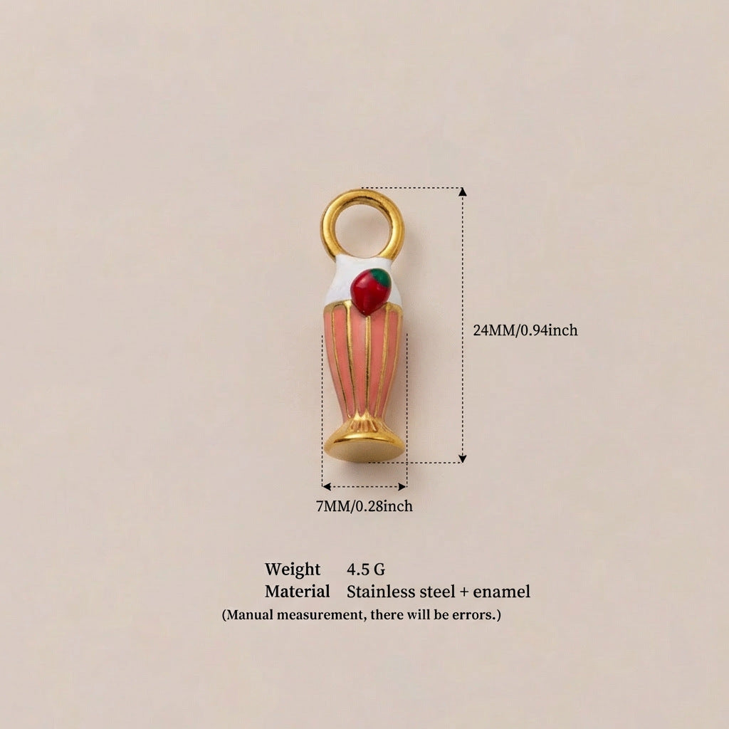 Inner Stainless Steel Gold Color Protection Vacuum Pendant