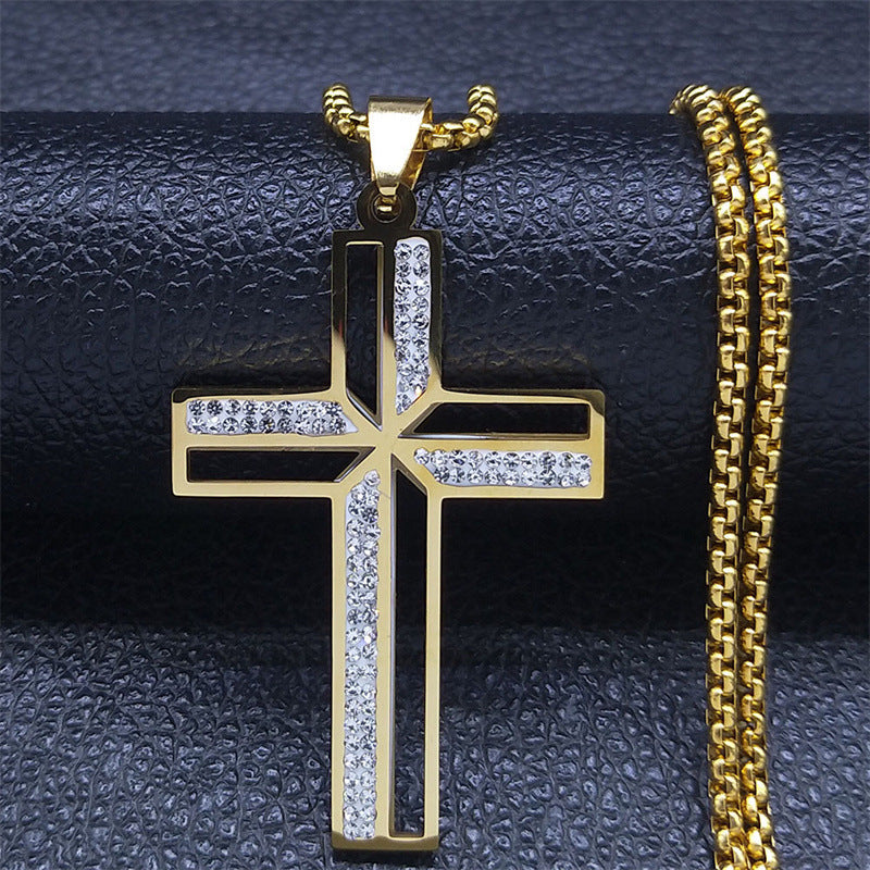Stainless Steel Street Hip Hop Style Necklaces