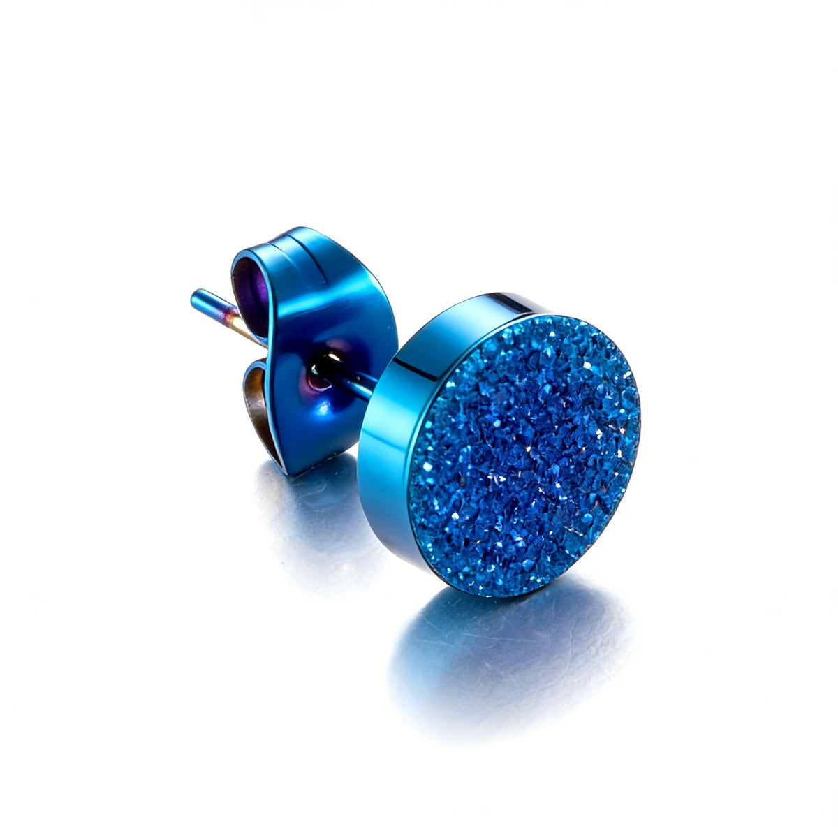 Women's & Men's Style Titanium Steel Pearl Sand For Design High-grade Rings