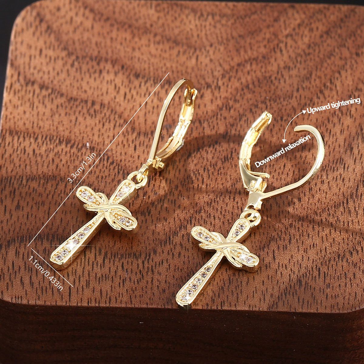 Fashion For Ladies Niche High-grade Light Earrings