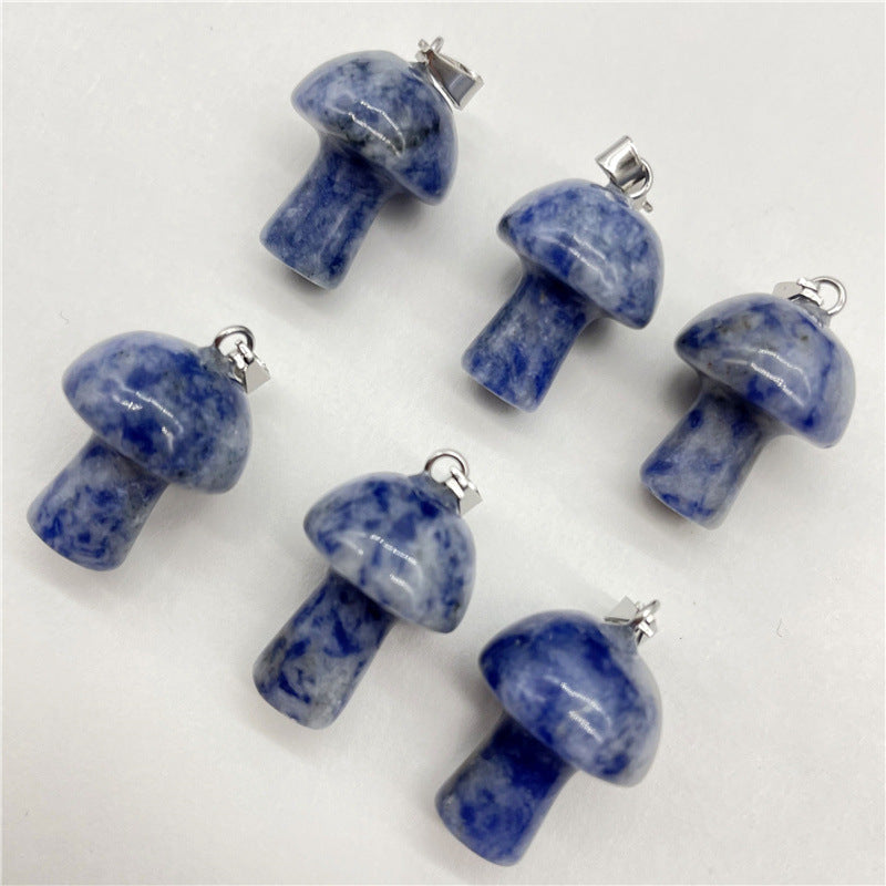 Fashion Natural Crystal Stone Mini Small Pendant