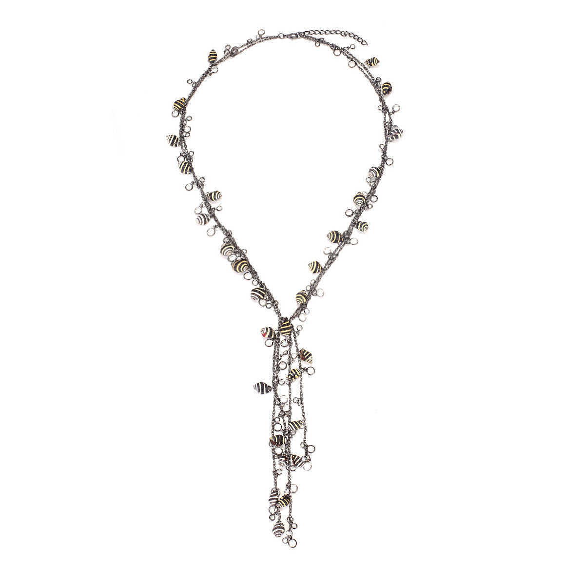 Women's Conch Tassel Seaside Vacation Style Marine Necklace