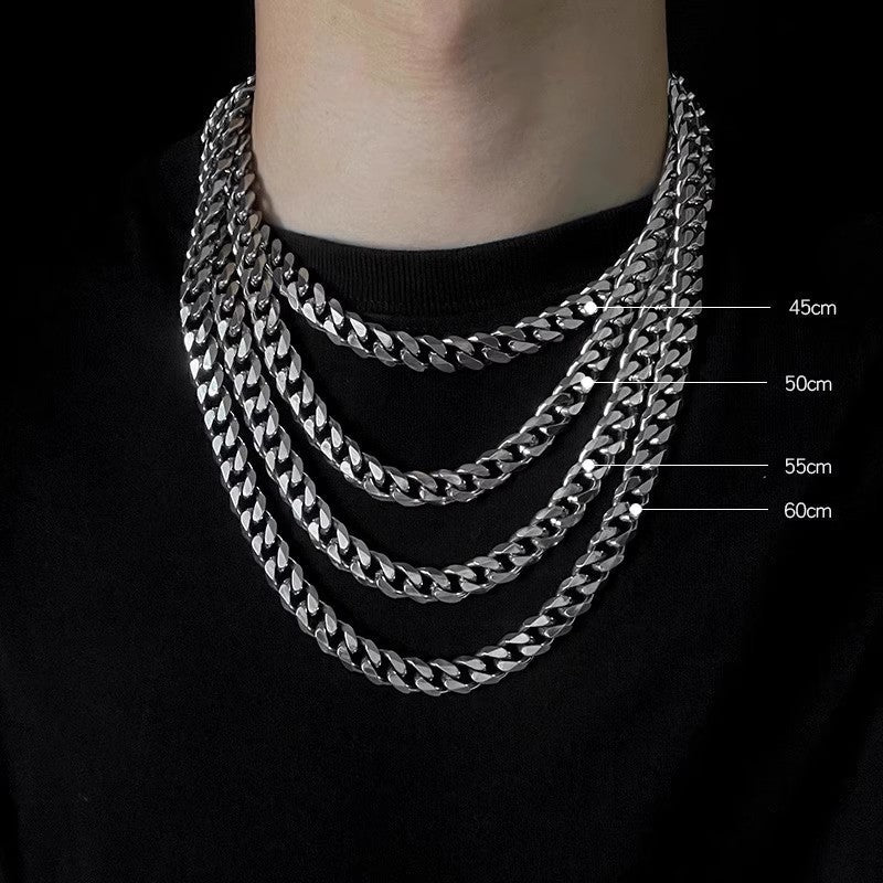 Men's Fading Fashion Hip Hop Cuban Link Necklaces