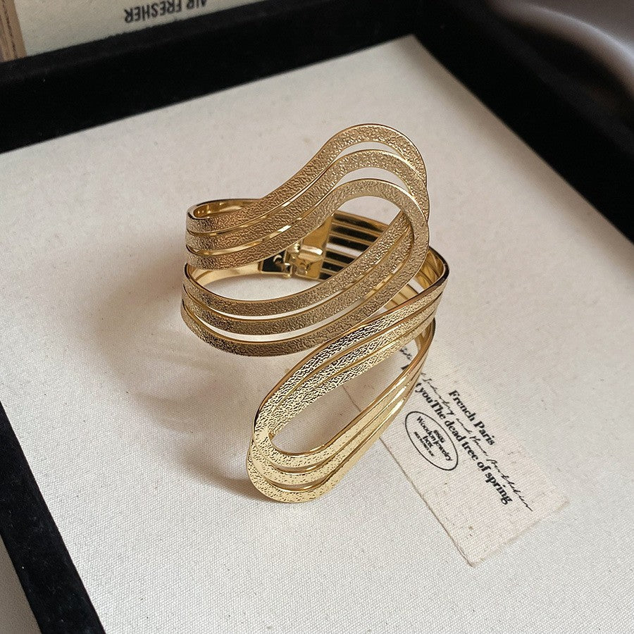 Acrylic Glossy Blooming Korean Style Simple Light Luxury Bracelet
