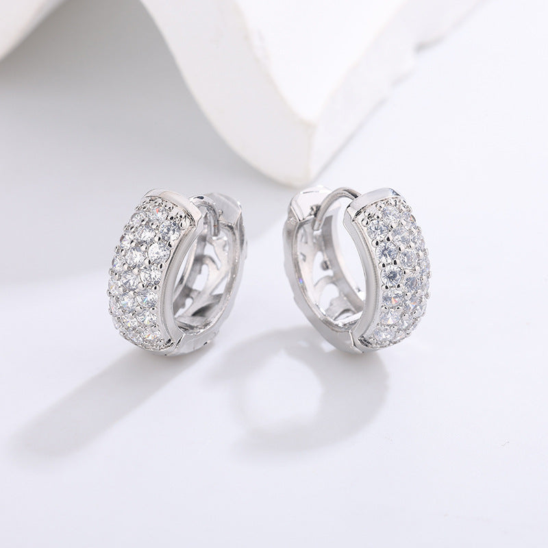 Women's High-grade Night Market Style Graceful Ear Clips Rings