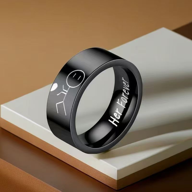 Women's & Men's For The First Love Couple Pair Rings