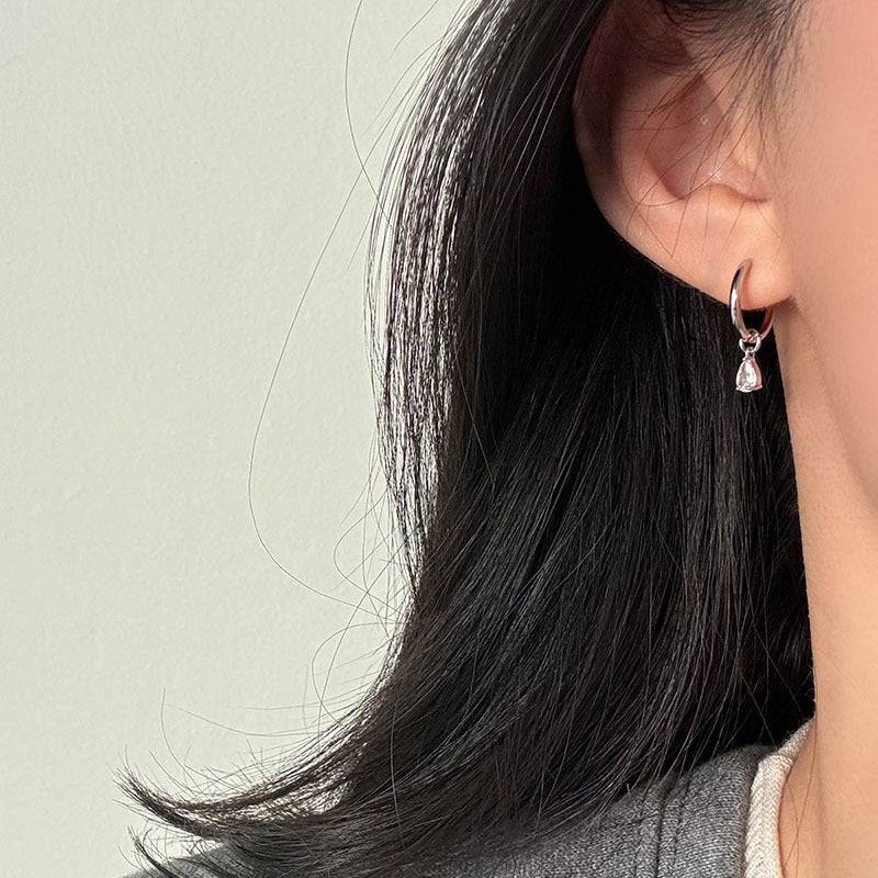 Women's Asymmetric Water Drop Niche Design Premium Unique Ear Earrings