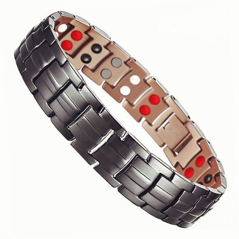 Women's Magnet Affordable Luxury Fashion Clover Alloy Diamond Single Bracelet