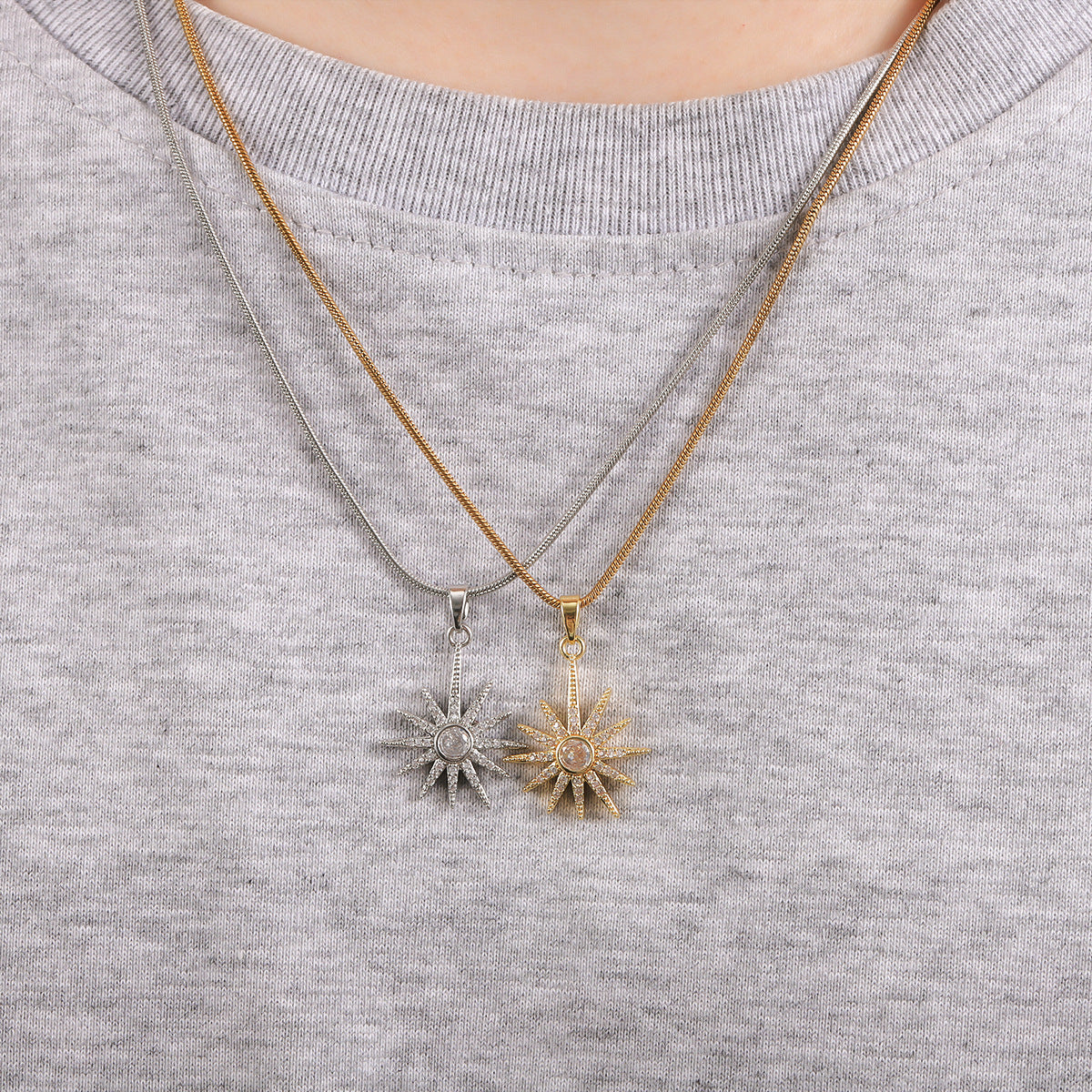 Full Diamond Niche Fashion Temperament Clavicle Chain Light Luxury Necklace