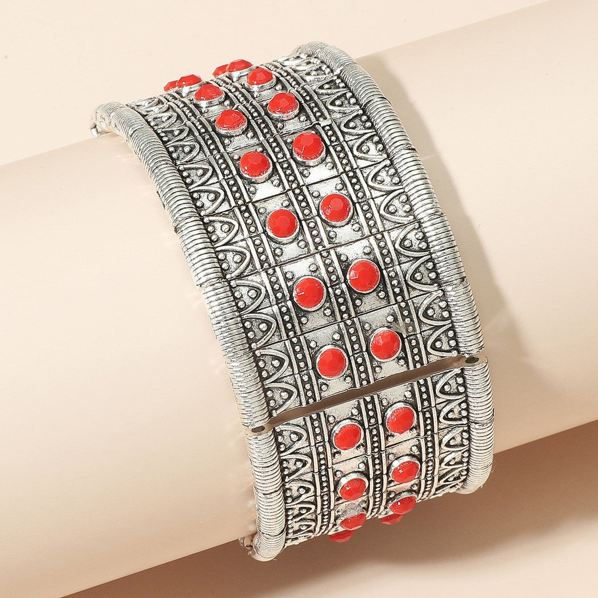 Style Personality Retro Alloy Turquoise Stretch Bracelets