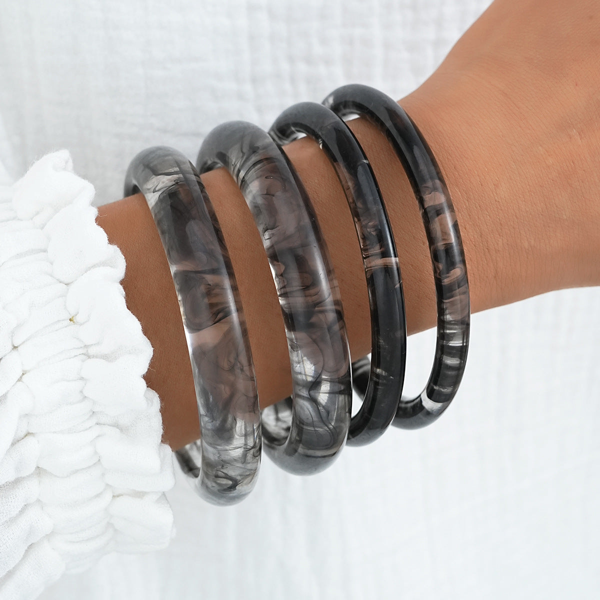 Women's Unique Exquisite Acrylic Marbling Vintage Bracelets