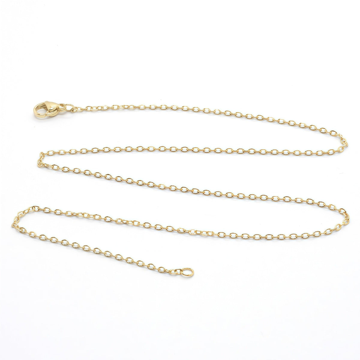 Korean Style Simple Cross Chain Clavicle Unisex Vacuum Necklaces
