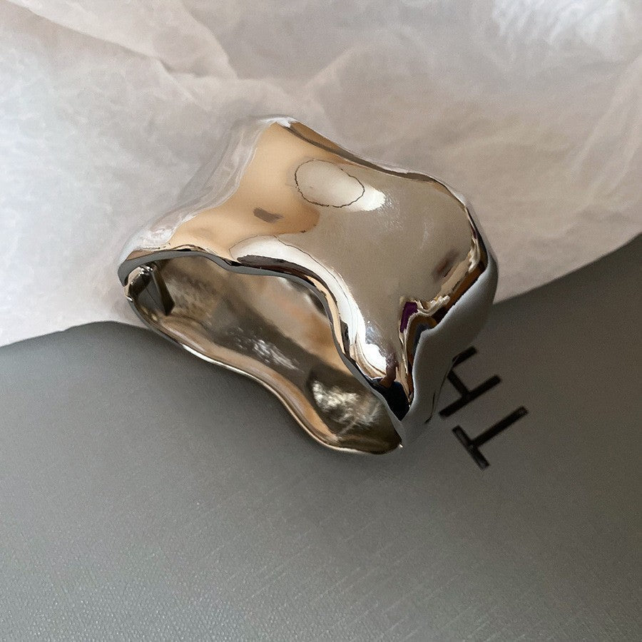 Acrylic Glossy Blooming Korean Style Simple Light Luxury Bracelet