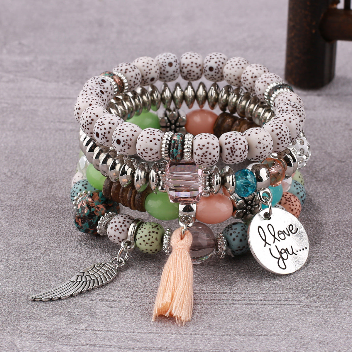 Women's Bohemian Creative Tassel Beaded Fashion Beads Bracelet