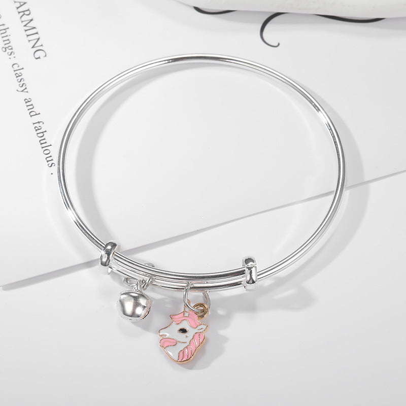 Women's High-grade Cartoon Couple Girlfriends With Small Bracelet