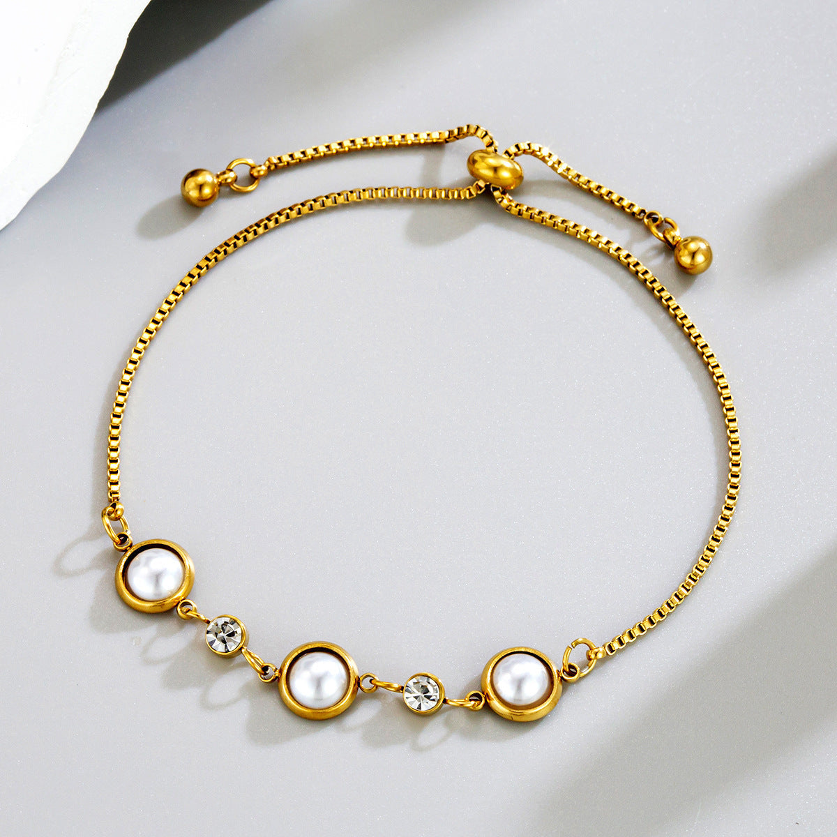 Women's Mei Chen Gold Simple Versatile Personality Affordable Luxury Bracelets