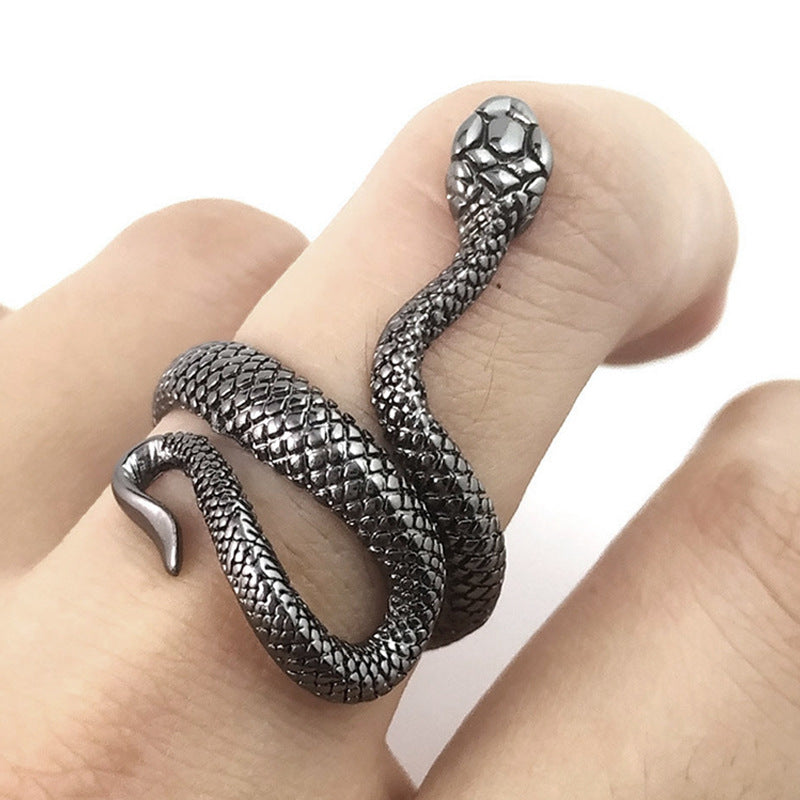 Cold Personality Dark Fashion Trendy Paint Rings