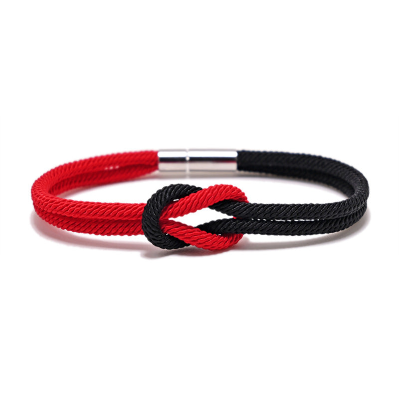 Zhang Support Color Truelove Knot Milan Rope Carrying Strap Bracelet