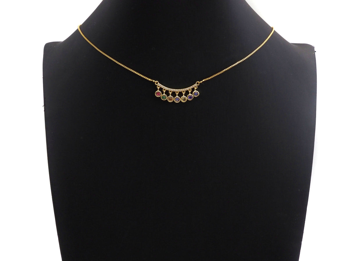 16" gold/Silver Color Chain Necklace Connector Chain,sku#P51