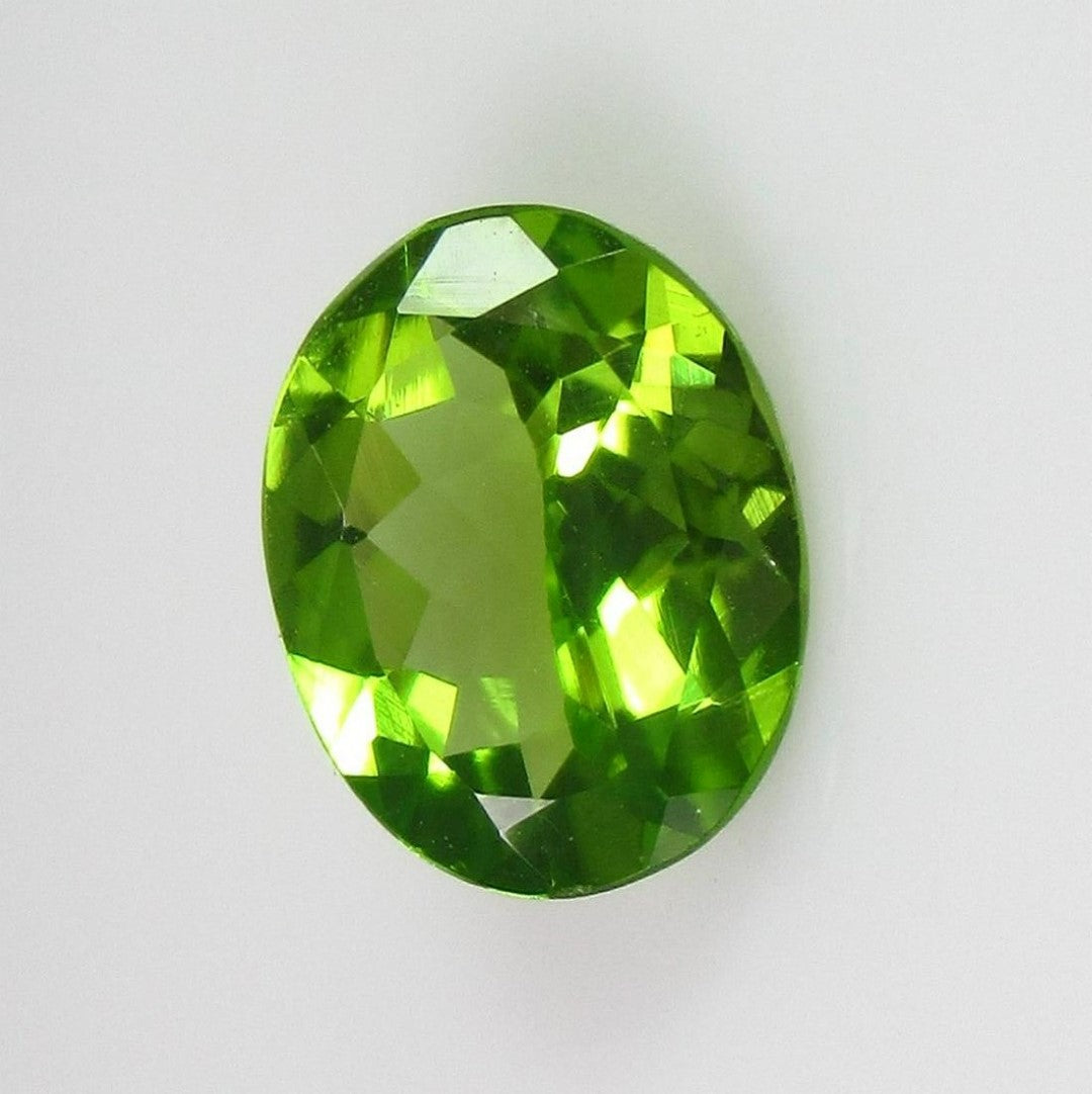 Peridot Oval Cut 1/4 Carat Gem Pakistani 5x3mm