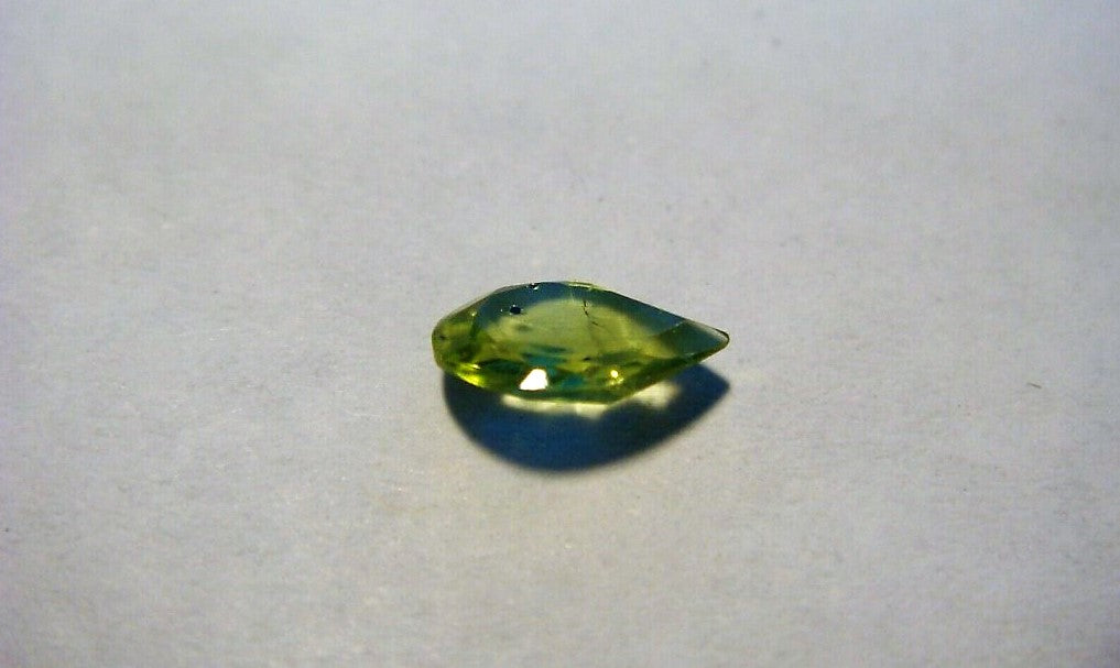 Peridot Pear Cut Tear Drop Gem Pakistan 6x4mm