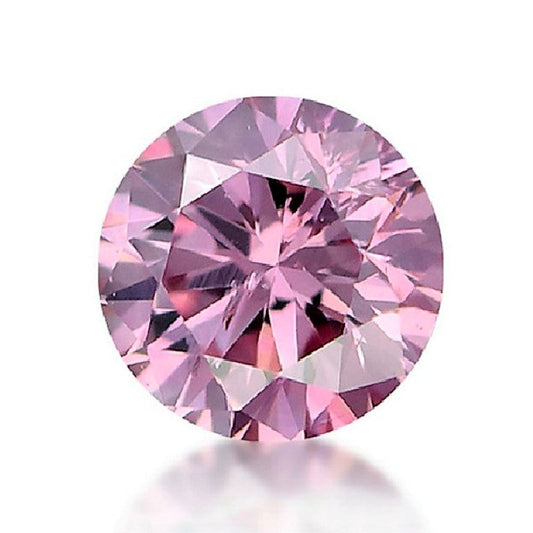 Pink Diamond Round Cut African 2mm Micro Sized