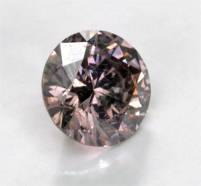 Light Purple Diamond Round Cut Canadian 2mm Micro Sized