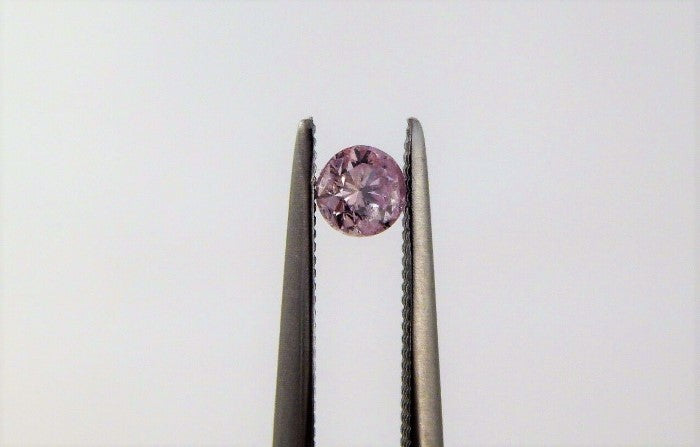 Light Purple Diamond Round Cut Canadian 2mm Micro Sized