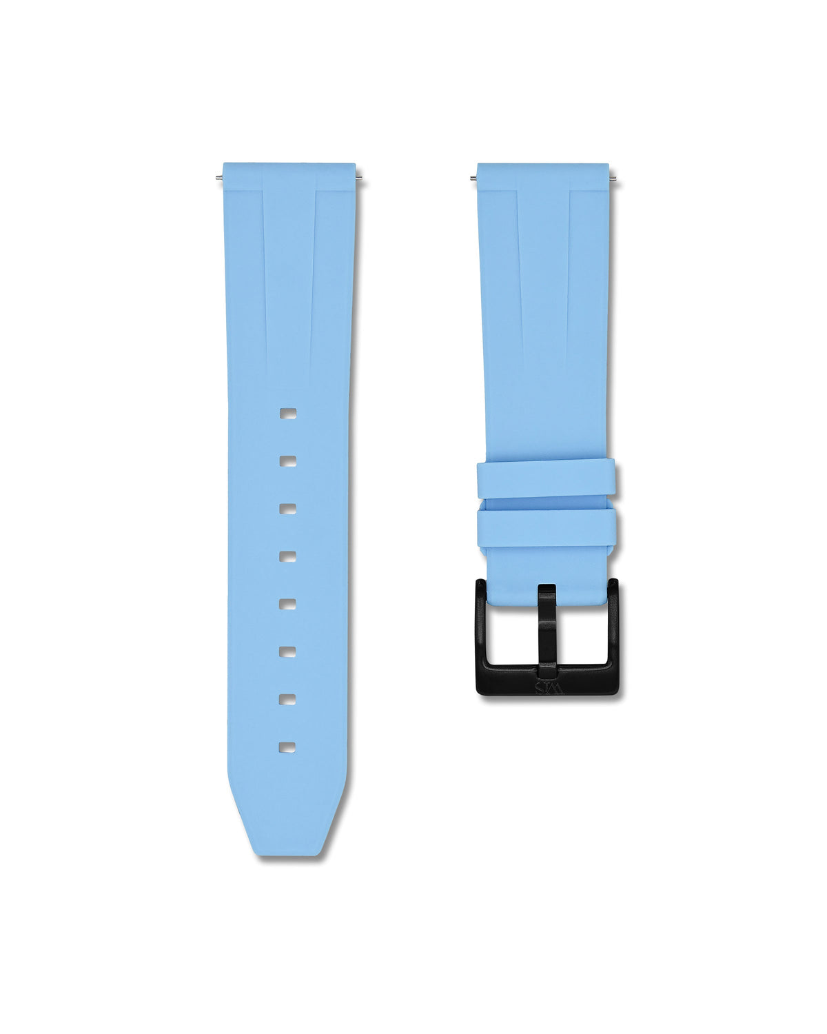 Miami Blue Quick Release Rubber Strap 23mm
